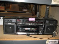 Panasonic Portable Stereo-Cassette/FM/Untested