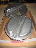 2 Military Issue Mess Kits 1967 & 1966-Case Only
