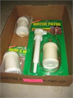 Assorted Affordable Water Filter W/ 2 Extra Filter
