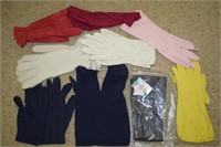 Collection of Vtg Ladies Gloves w/ Miss Aris