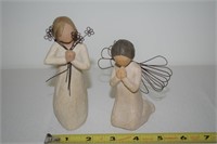 Willow Tree Friendship & Angel of Prayer Figures