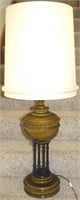 RARE Vtg Spirits Ceramic Light House Co Table Lamp