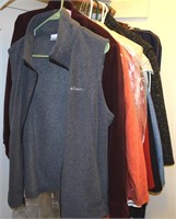 Womens Clothing lot: Columbia XL Grey Vest +