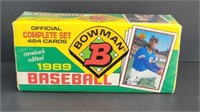 1989 Bowman baseball cards