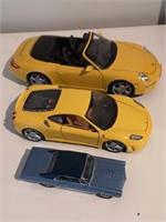 Three Model Cars. Maisto