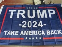 Trump 2024 Flag Take America Back 5 x 3' NIP