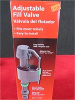 Adjustable Fill Valve for Toilet - NIB