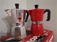 Two Expresso Kettles