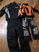 Men's (LG) and Boys (Youth Med) winter suits