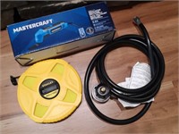 Mastercraft Multi Tool, Stanley 50m tape, propane