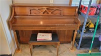 Conn Piano with Bench and Music