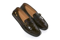 PAIRS OF LOUIS VUITTON LADY'S LOGO LOAFERS