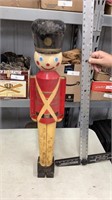 Lighted plastic nutcracker