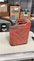 Vintage gas can