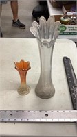 Fluted vases