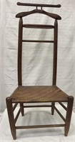 Pine garment butler chair