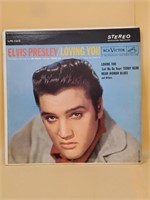Rare Elvis Presley *Loving You * LP33 RECORD LPE
