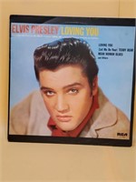Rare Elvis Presley * Loving You* 33 LP RECORD PL