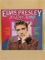 Rare Elvis Presley *20 Love Songs* 33 LP Record