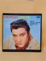 Rare Elvis Presley *Loving You* 33 LP Record