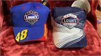 NASCAR Team Lowes Racing hats #48