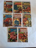 Devil Dinosaur #2-9 Marvel comic book