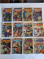 Machine Man #2-6, 8-13, 15 Marvel comic book