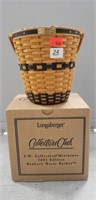 1 Longaberger Basket 2001 J.W. Collection