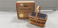 1 Longaberger Basket 1996 J.W. Collection