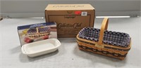 1 Longaberger Basket 2000-2001 J.W. Collection