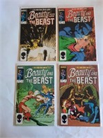 Beauty And The Beast #1-4 Marvel comic book