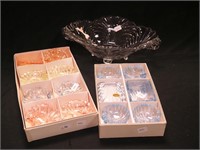 Caprice pattern crystal by Cambridge including a
