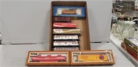 9 Assorted HO Train Cars