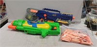 1 Nerf Toy Gun & 1 Toy Water Gun