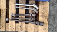 Lot of 5 Kurt Vise Handle & Misc Wrenches