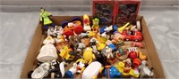 Tray Of Assorted Toys, Some Disney &