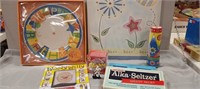 Assorted Items: Wall Hanging, Happy Birthday
