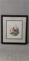 Framed Ned Smith Print Signed & Numbered 1610/2500