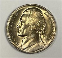 1950-D Jefferson Nickel Brilliant Uncirculated BU