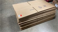 25- Cardboard Boxes, 12x9x2