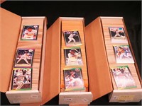 Three 1,000-count boxes of 1989 Donruss