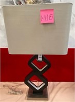 43 - NEW WMC TABLE LAMP W/ SHADE (M115)