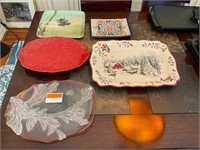 Collection of Platters (5)