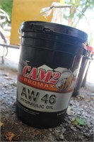 PAIL 46AW OF HYDRAULIC OIL  RE CONTAINERED