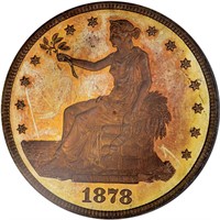 $1 1878 TRADE PCGS PR64