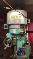 Enco milling machine. Attachments as pictured