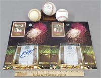 Orioles Baseball Autographs; Murray, Brooks etc