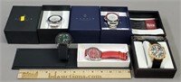 Fashion Wrist Watch Lot Nautis, Reign etc