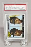 1965 Joe Morgan Rookie PSA 7 Baseball Card