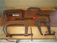 Large Steel Clamps Super Deep
